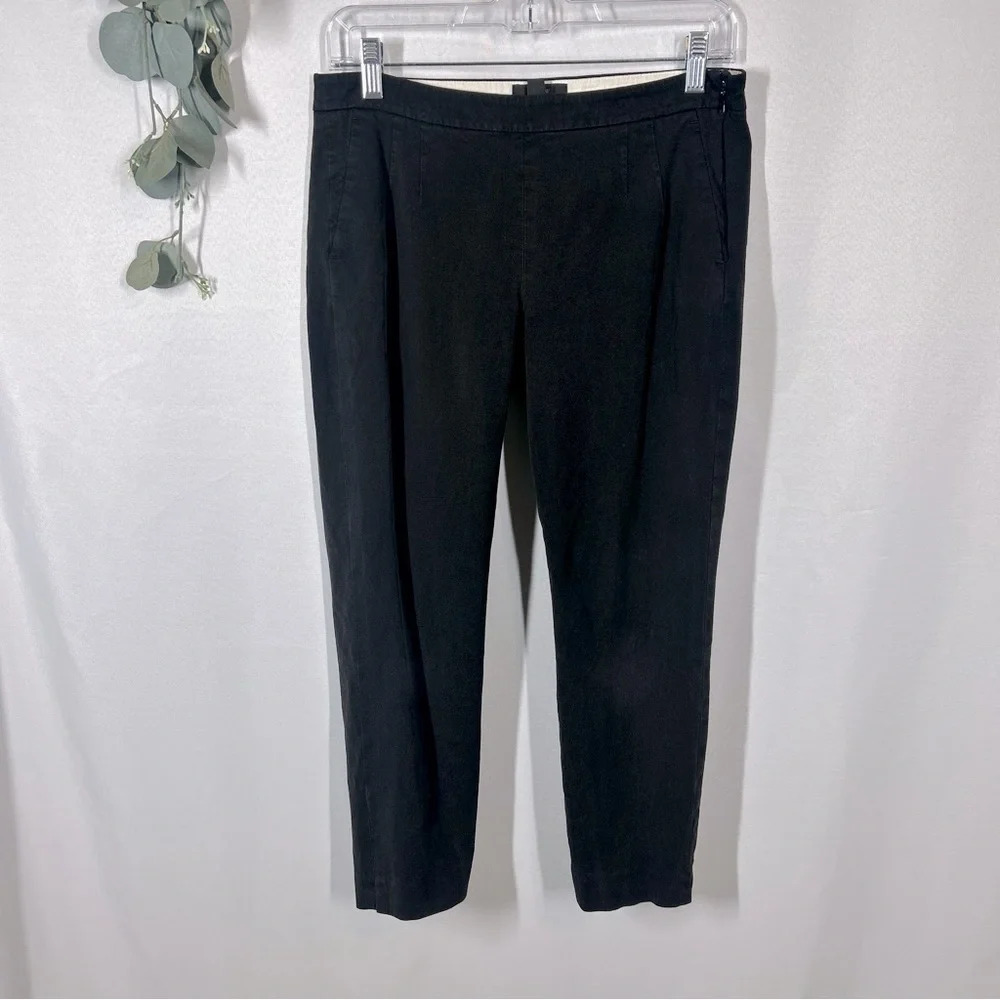 J Crew | Martie Cropped Black Dress Pants Slacks Trousers Women’s Size 6